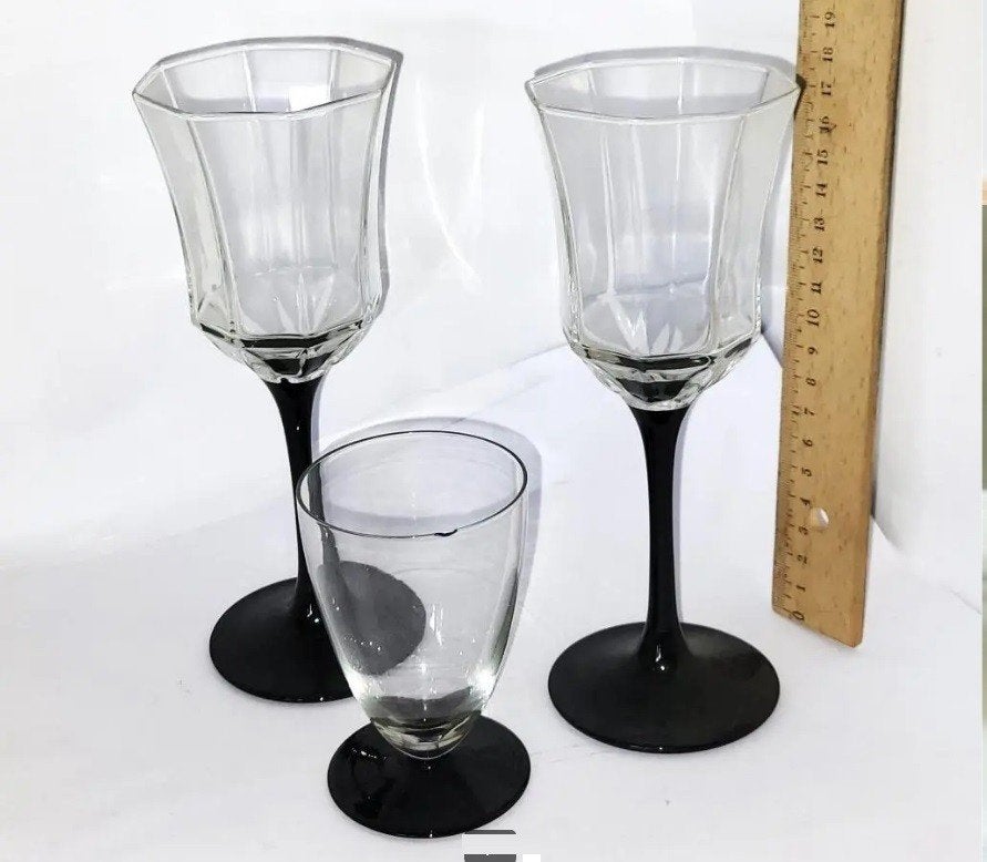 vintage retro glazen borden van nostalgische verzameling, Antiek en Kunst, Antiek | Glas en Kristal, Ophalen of Verzenden