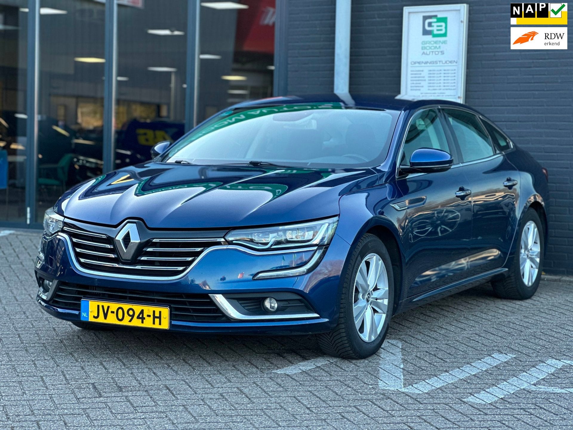Renault Talisman 1.6 TCe Zen/2E EIG/NAVI/AIRCO/AUTOMAAT/NETT, Auto's, Renault, Gebruikt, Euro 6, 4 cilinders, 150 pk