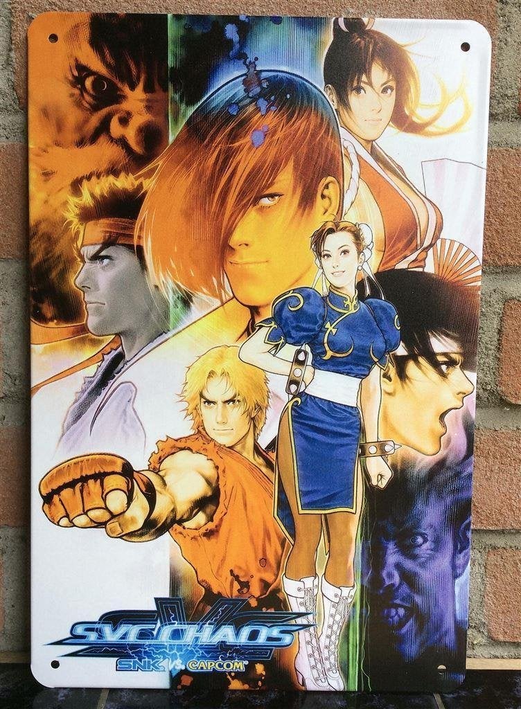 Capcom vs SNK svc Chaos neo geo Arcade Wandbord, Verzenden, Nieuw