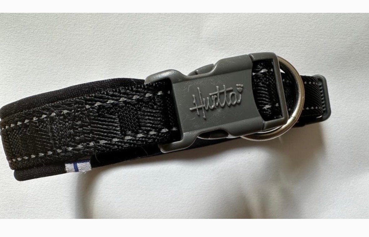 Halsband hind Hurtta 30-40 cm zgan, Overige merken, Ophalen of Verzenden, Zo goed als nieuw, Halsband