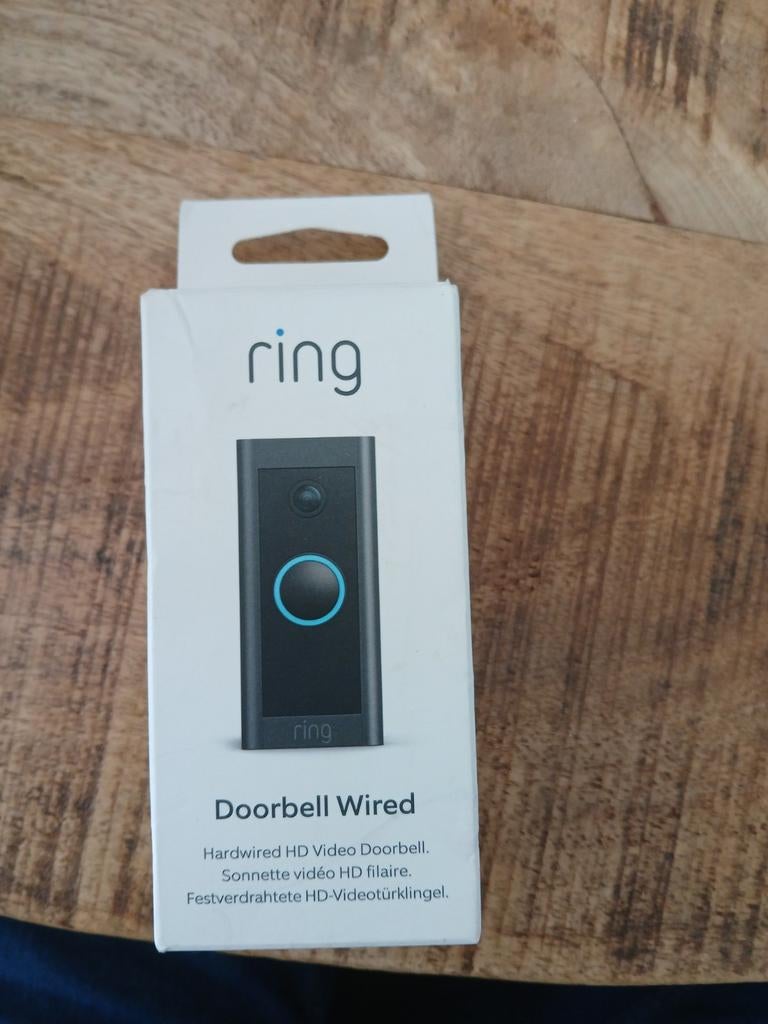 Ring Doorbell Wired, Ophalen of Verzenden
