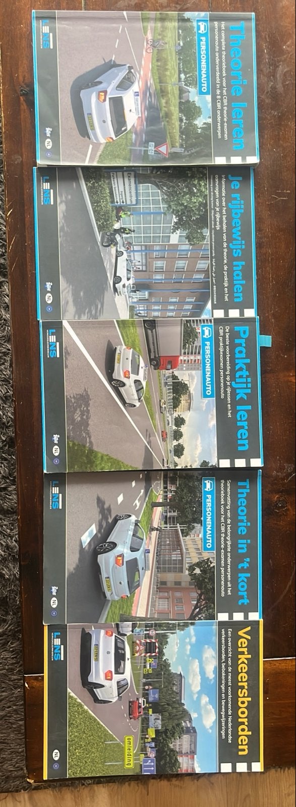 Rijbewijs boeken set - Theorie leren, Praktijk, Verkeersbord, Ophalen, Zo goed als nieuw, Overige niveaus