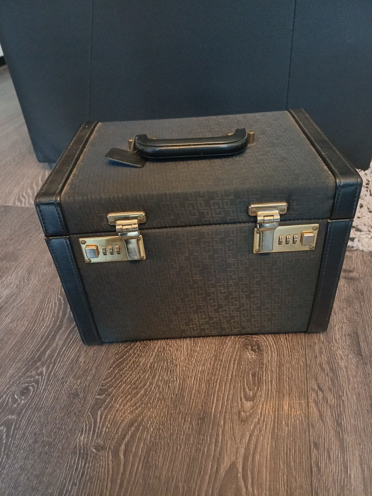 Vintage Beautycase/Koffertje, Overige materialen, Gebruikt, Slot, Minder dan 50 cm