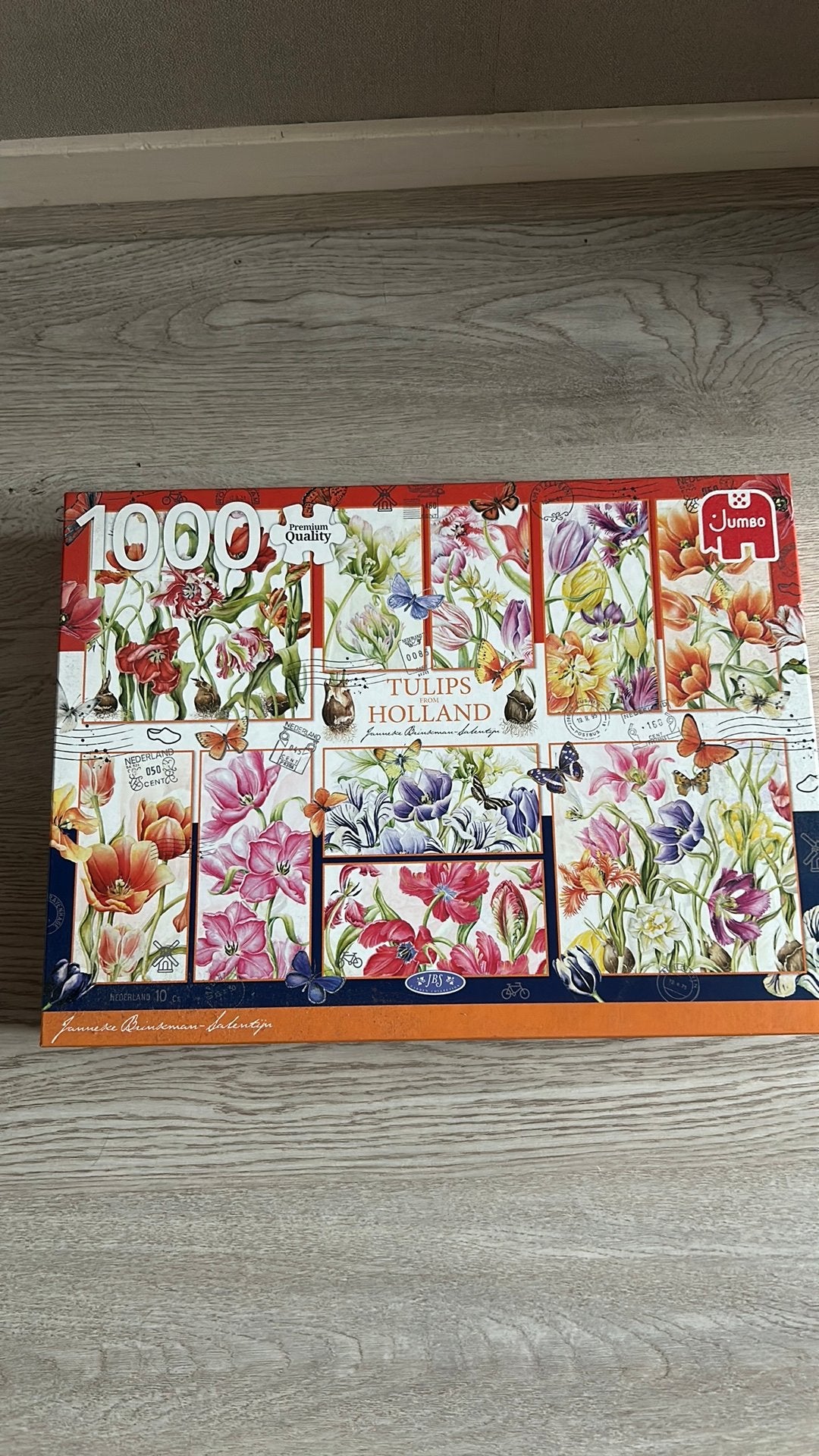 Jumbo Legpuzzel 1000 Stukjes Tulips Holland, Ophalen of Verzenden, Zo goed als nieuw