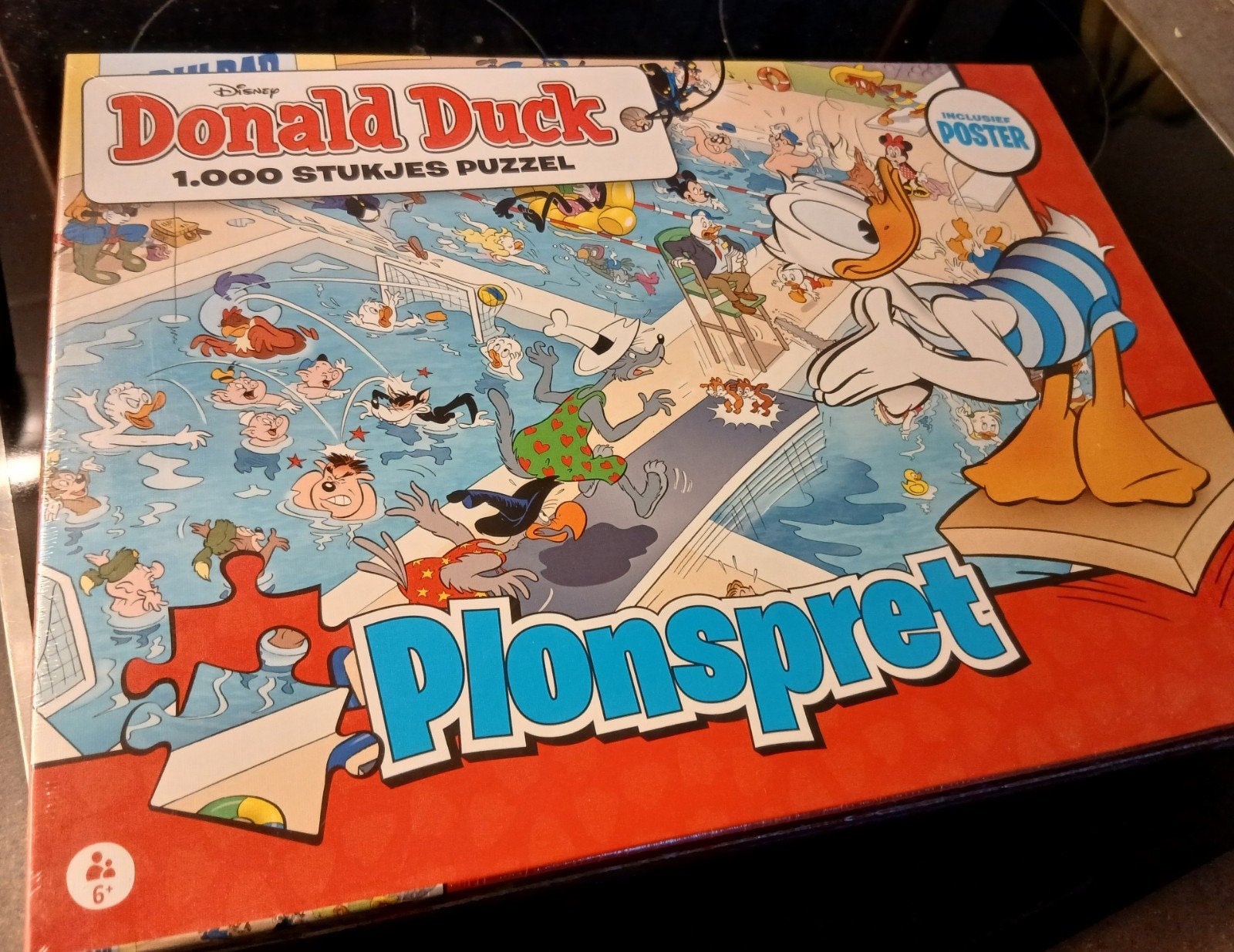 Donald Duck Plonspret Legpuzzel 1000 stukjes - Nieuw, Ophalen of Verzenden