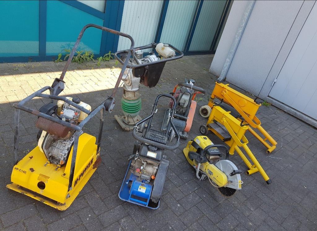 Trilplaten, steenknippers enzo. Te huur, Ophalen, Nieuw, Keramiek, Terrastegels