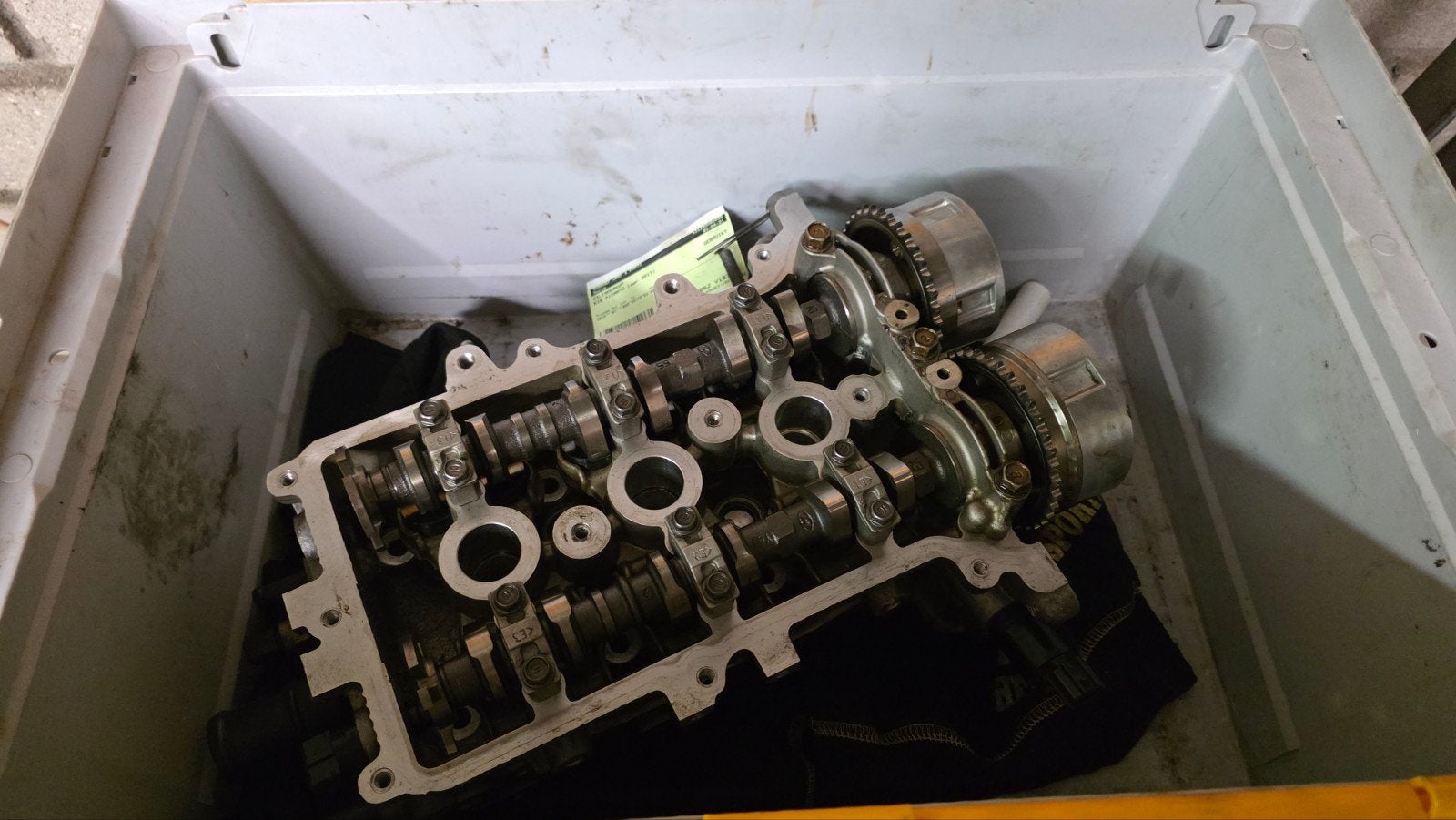 Cilinderkop Kia Picanto (apr 2017) G3LA 1.0 46116 Km, Auto-onderdelen, Ophalen, Gebruikt, Kia
