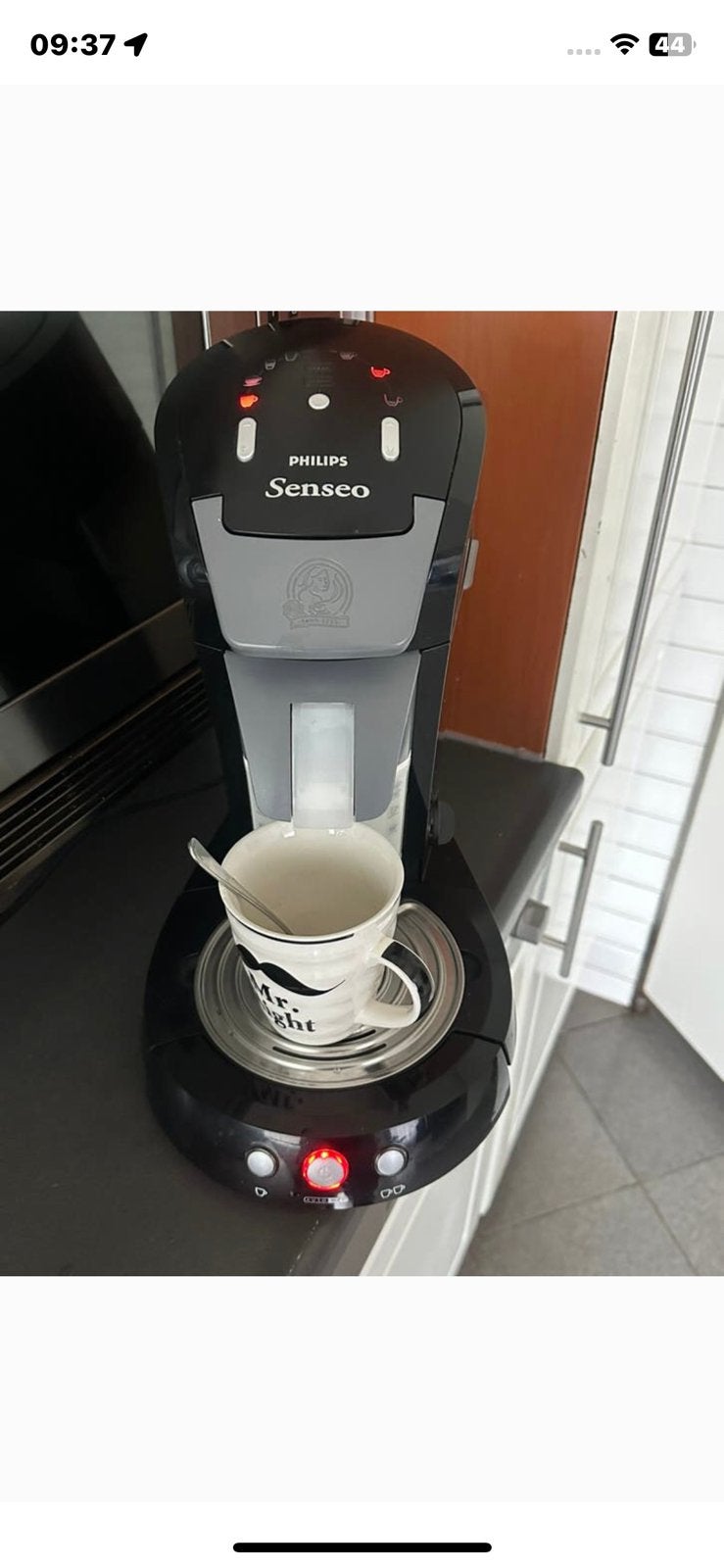Te koop: Goed werkend Senseo koffiezetapparaat, Ophalen of Verzenden, Zo goed als nieuw, Koffiemachine