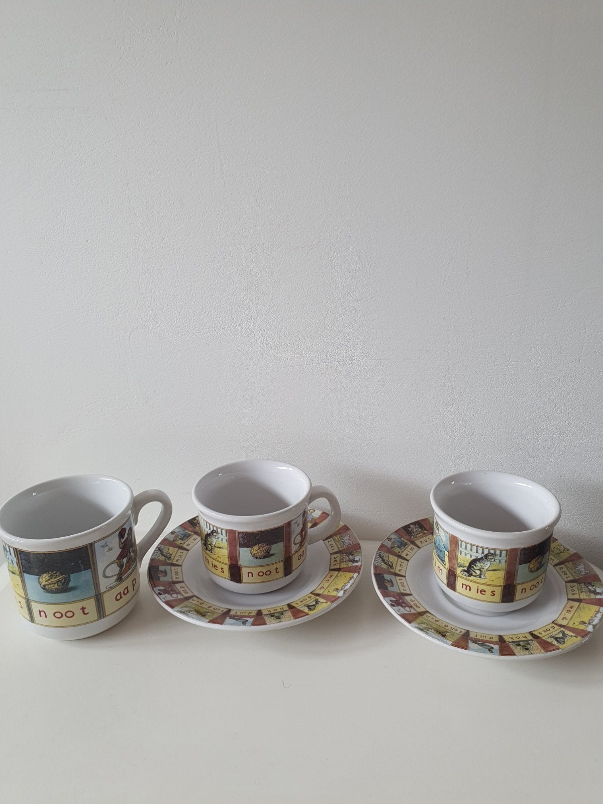 Vintage, Zus, Mies, noot, aap. TER steege b.v. Nieuw, Ophalen of Verzenden
