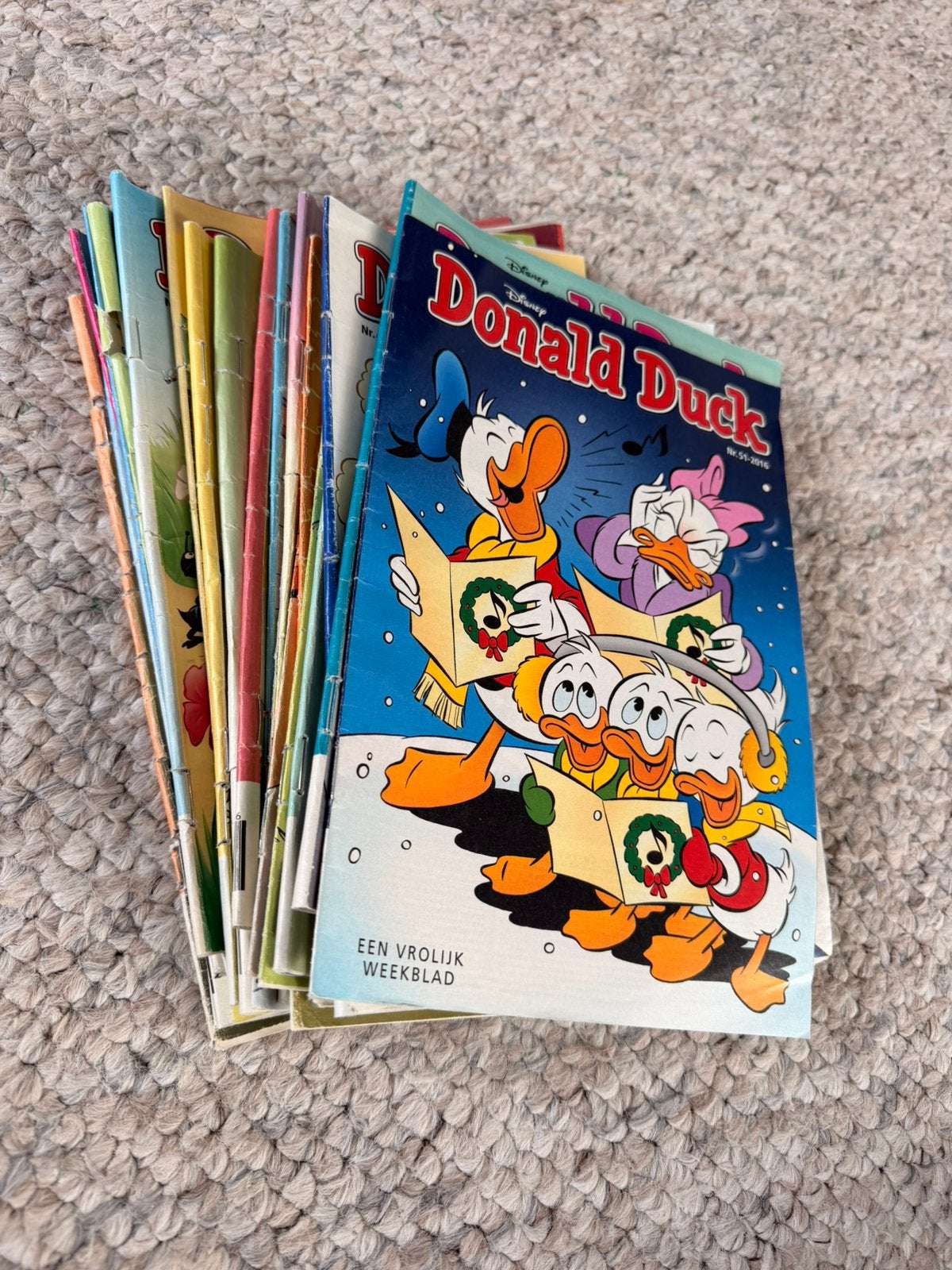 Donald Duck | Jaargang 2016 | 28 stuks, Boeken, Gelezen, Complete serie of reeks, Europa, Ophalen of Verzenden