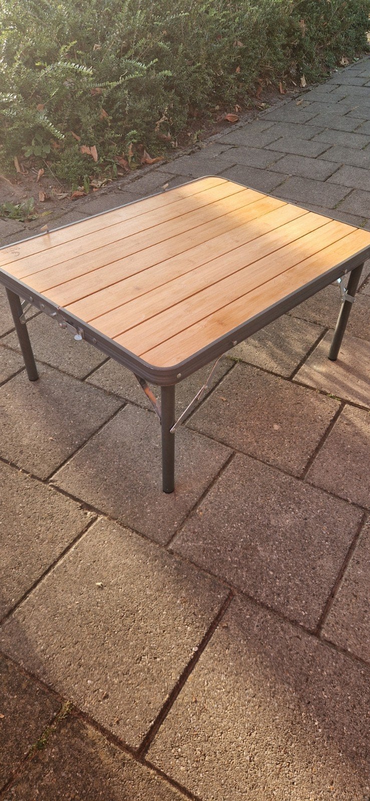 Opvouwbare campingtafel, Ophalen, Campingtafel