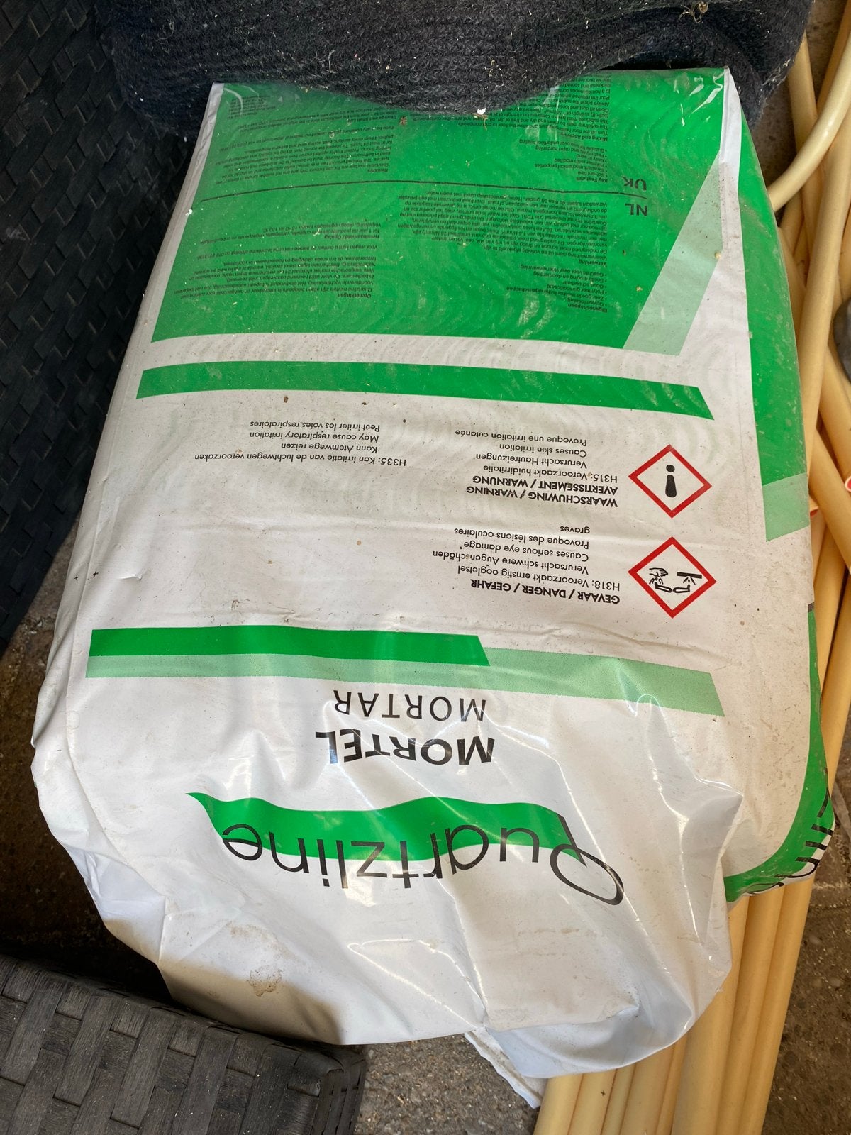 Quartzline Mortel - 3 zakken van 25 kg, Egaline, Ophalen, Nieuw