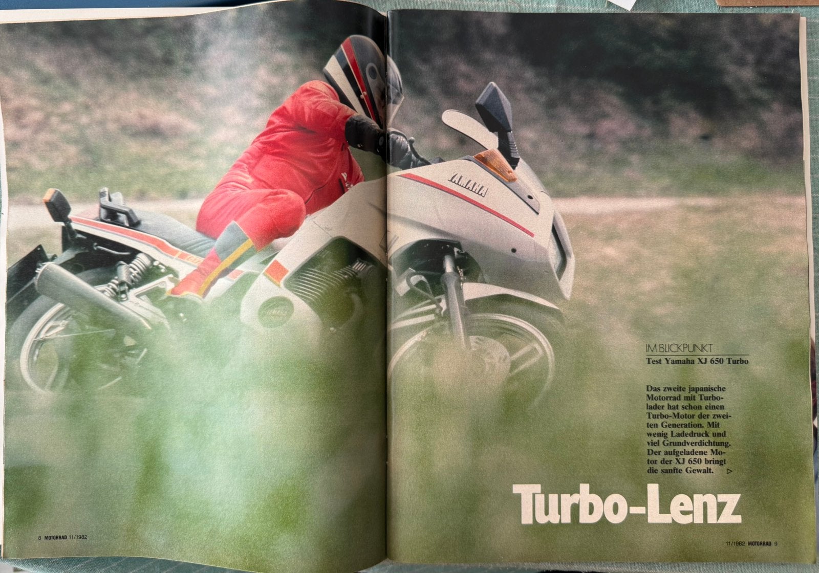 Test 1982 Yamaha XJ650 Turbo, Verzenden, Zo goed als nieuw, Auto's