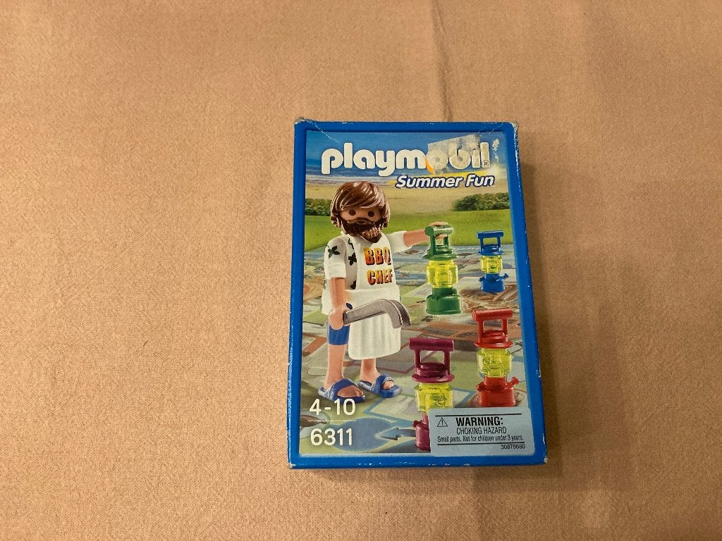 Playmobil summer fun 6311 bbq chef nieuw in folie doosje!, Complete set, Nieuw, Ophalen of Verzenden, Summer fun