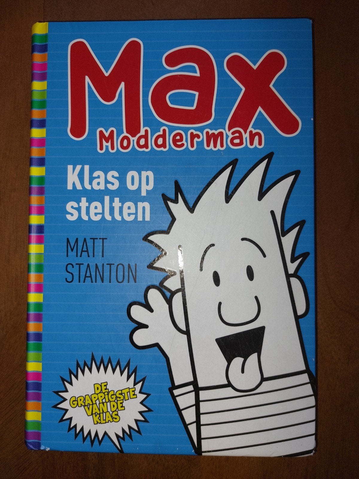 Max Modderman - Deel 1: Klas op stelten, Ophalen of Verzenden, Gelezen, Matt Stanton, Fictie algemeen