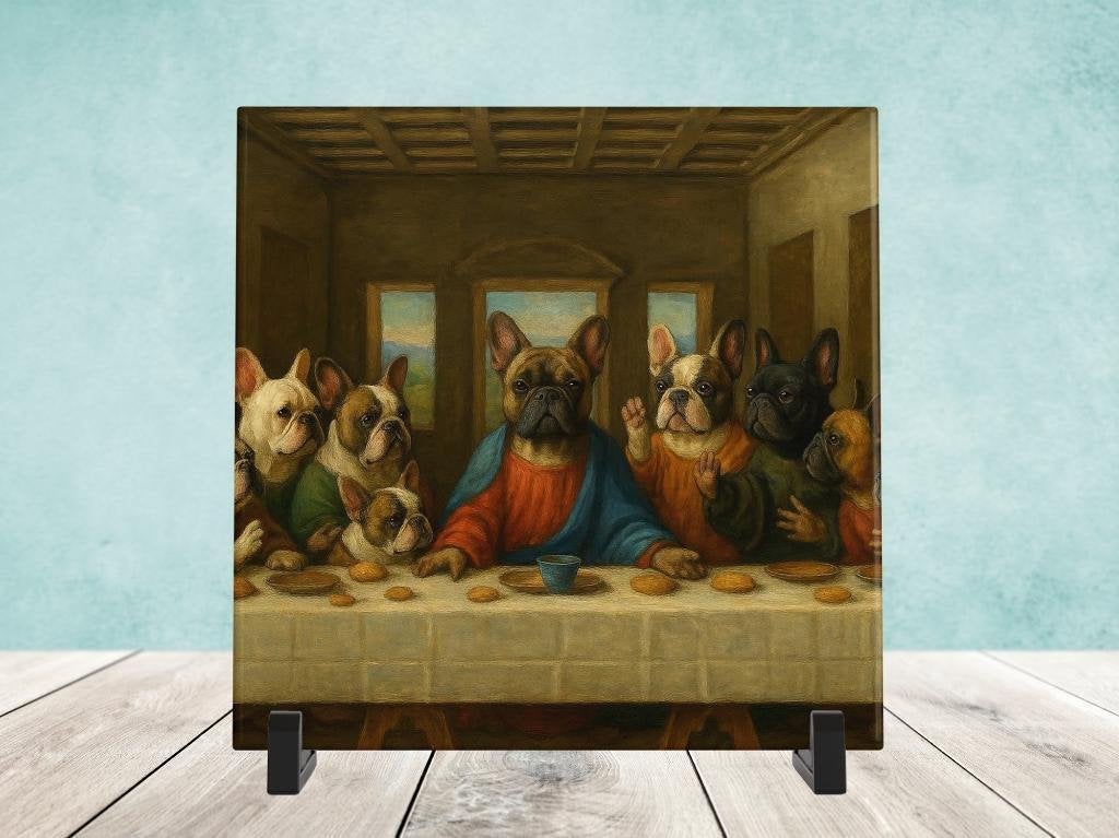 Het laatste avondmaal - Franse Bulldog, Verzenden, Nieuw