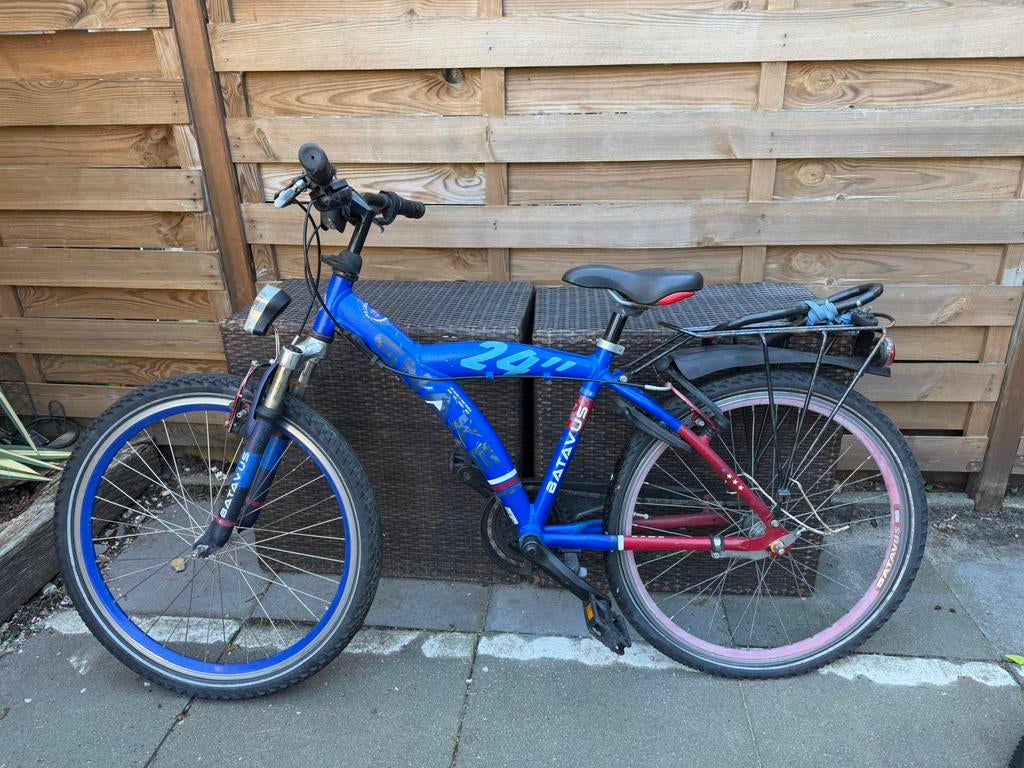 Batavus 24 inch kinderfiets – opknapper / projectfiets, Ophalen, Zo goed als nieuw, 24 inch