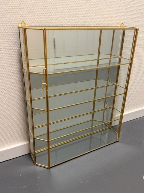 Vitrinekast hangend, Ophalen, Minder dan 50 cm, Met deur(en), Minder dan 100 cm