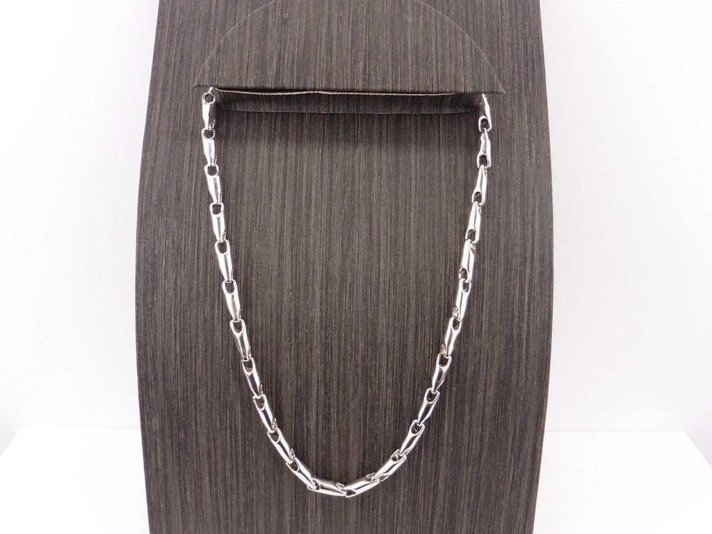 Zilveren collier                                        Z107, Gebruikt, ., Ophalen of Verzenden, .