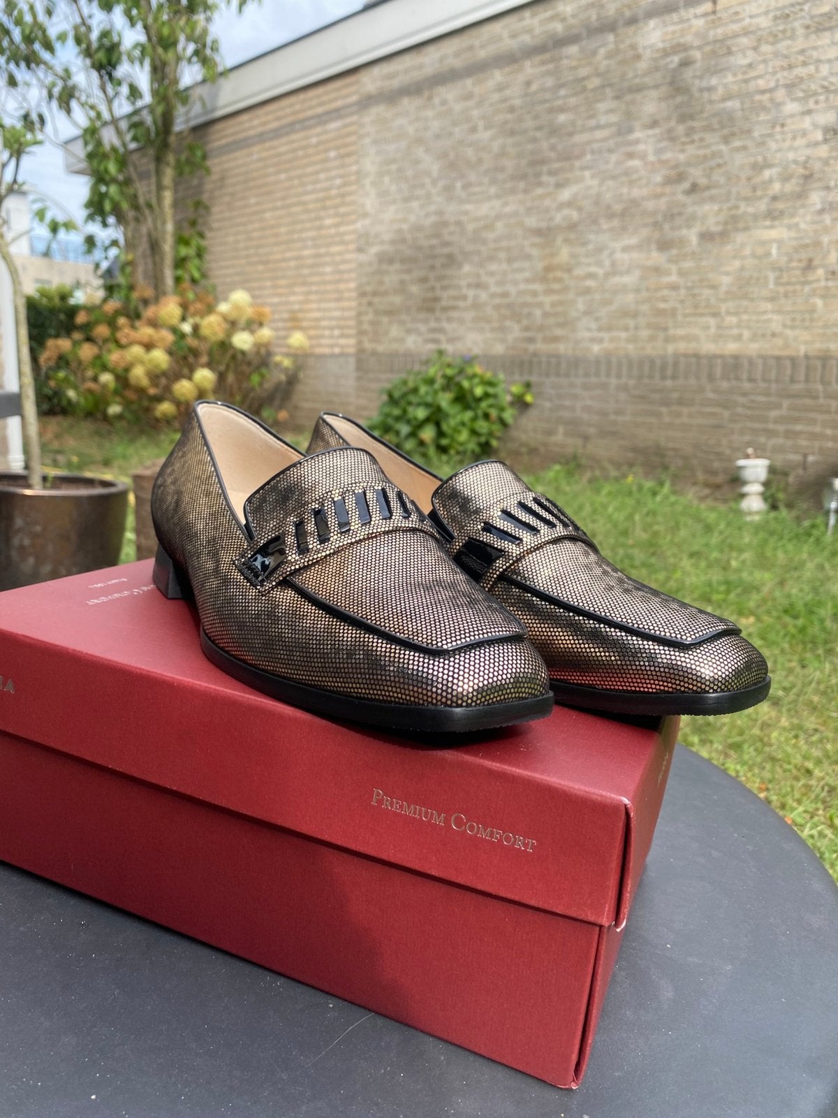 Leren ballerina’s nieuw, Kleding | Heren, Schoenen, Loafers, Overige kleuren, Nieuw, Ophalen of Verzenden