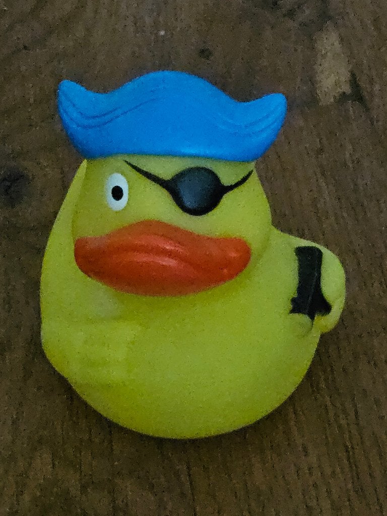Piraten badeend, Ophalen of Verzenden, Zo goed als nieuw