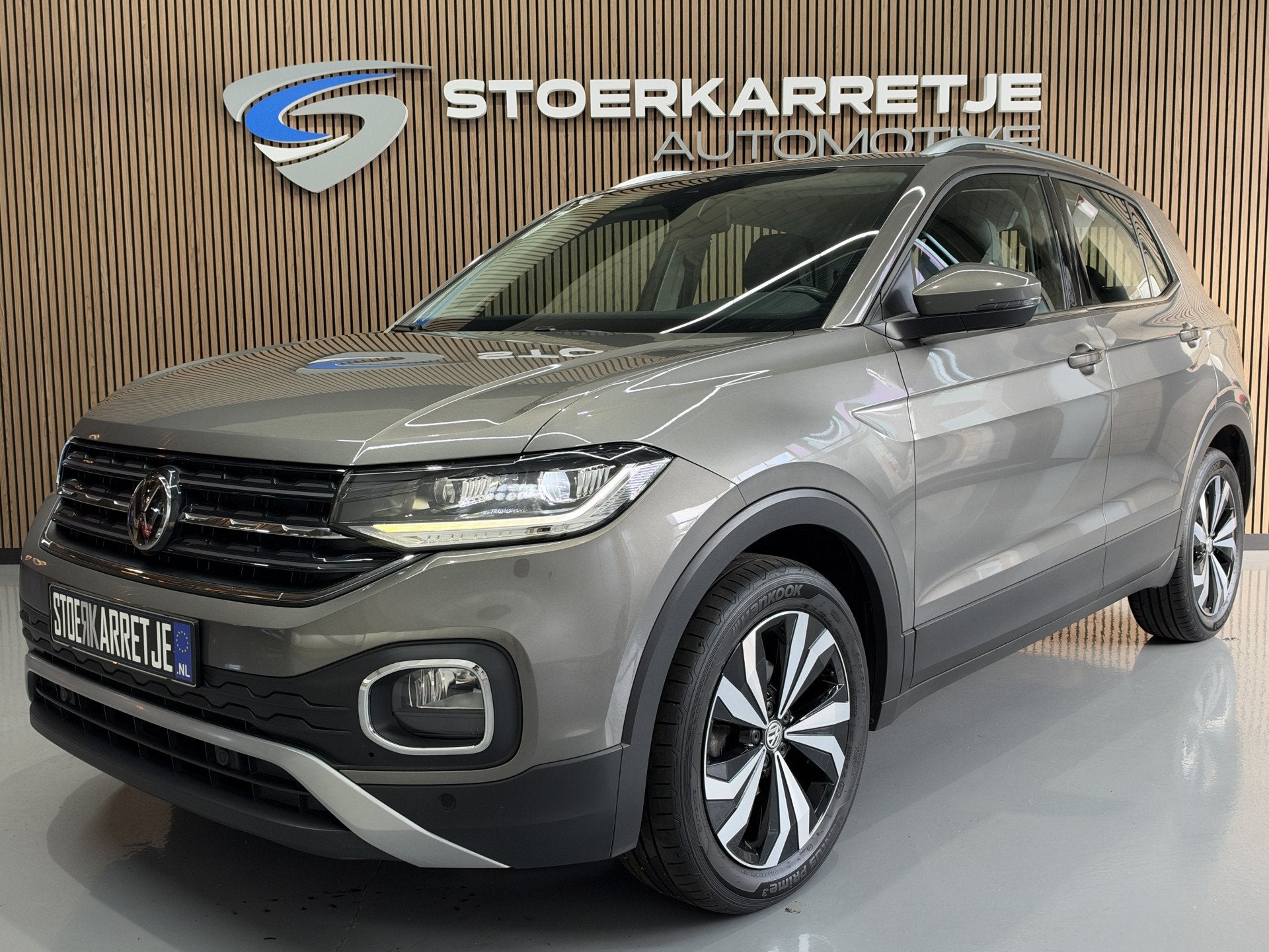 Volkswagen T-Cross 1.0 TSI DSG Style | Navi | Dode hoek | St, Auto's, Dealer onderhouden, Zwart, 116 pk, Bedrijf