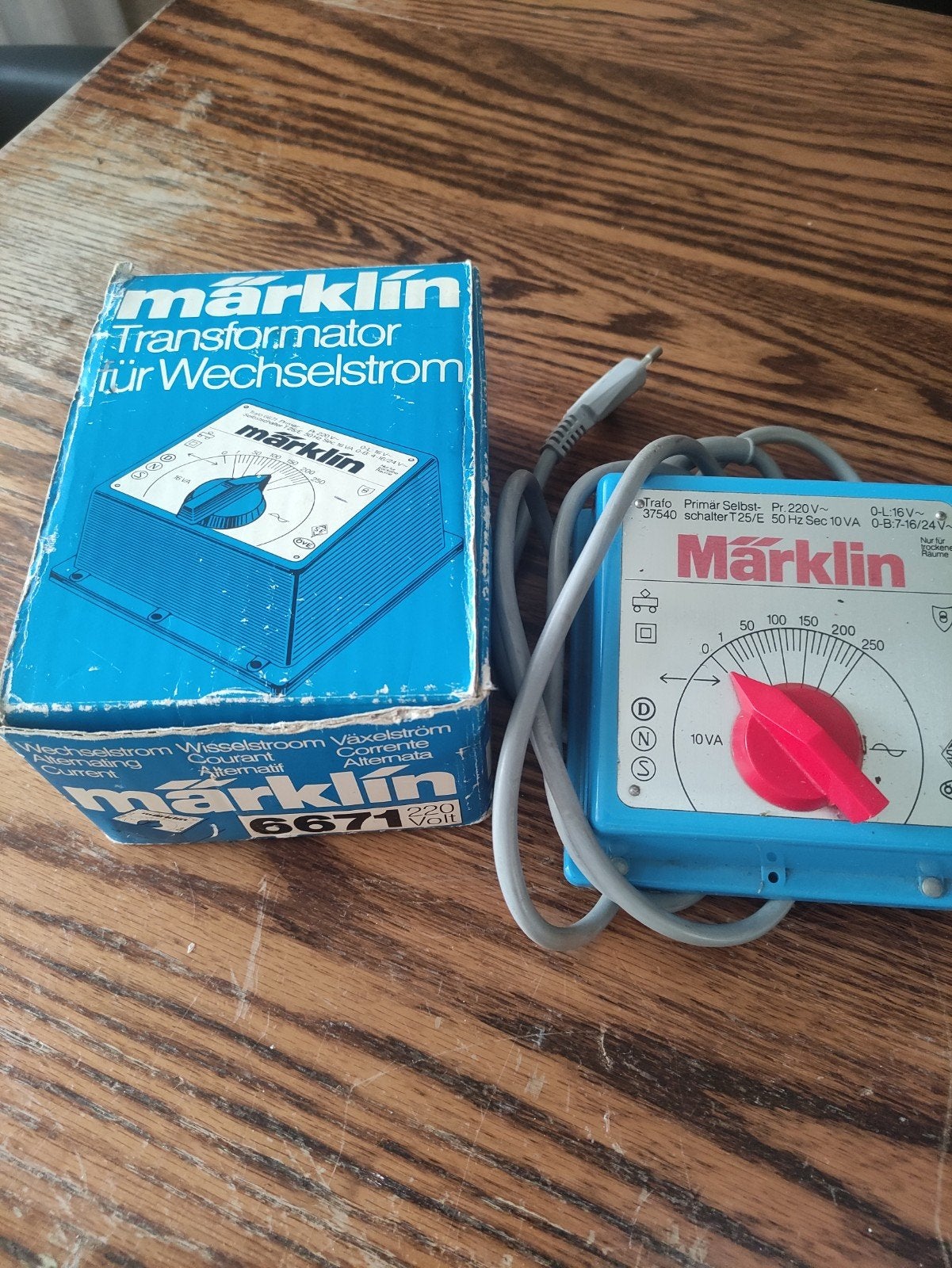 Märklin trafo 6671, Ophalen of Verzenden, Wisselstroom, Transformator of Voeding, Märklin
