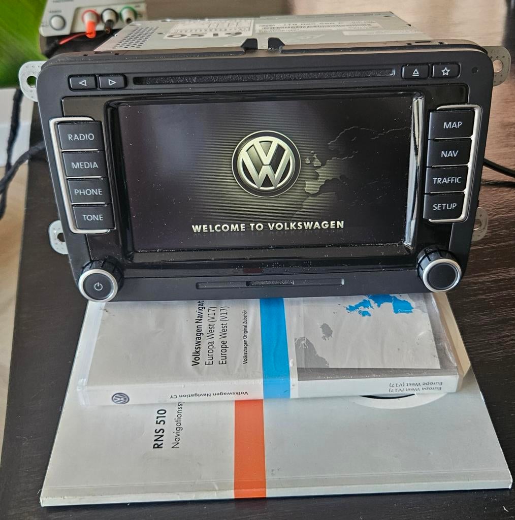 Rns510 Navigatie Origineel Volkswagen incl montage, Auto diversen, Autoradio's, Ophalen of Verzenden