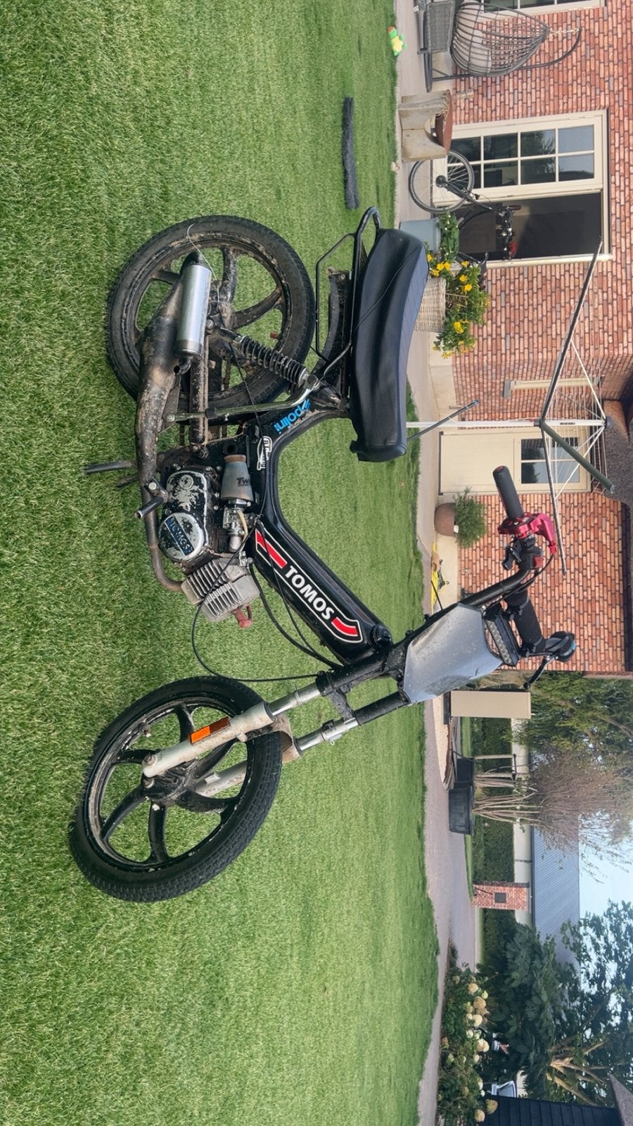 tomos 65cc blauwe plaat nette staat, Fietsen en Brommers, Ophalen, Zo goed als nieuw, Standard