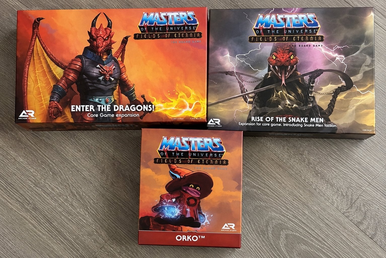 3x Masters of the Universe: Fields of Eternia Uitbreidingen, Een of twee spelers, Ophalen of Verzenden, Nieuw