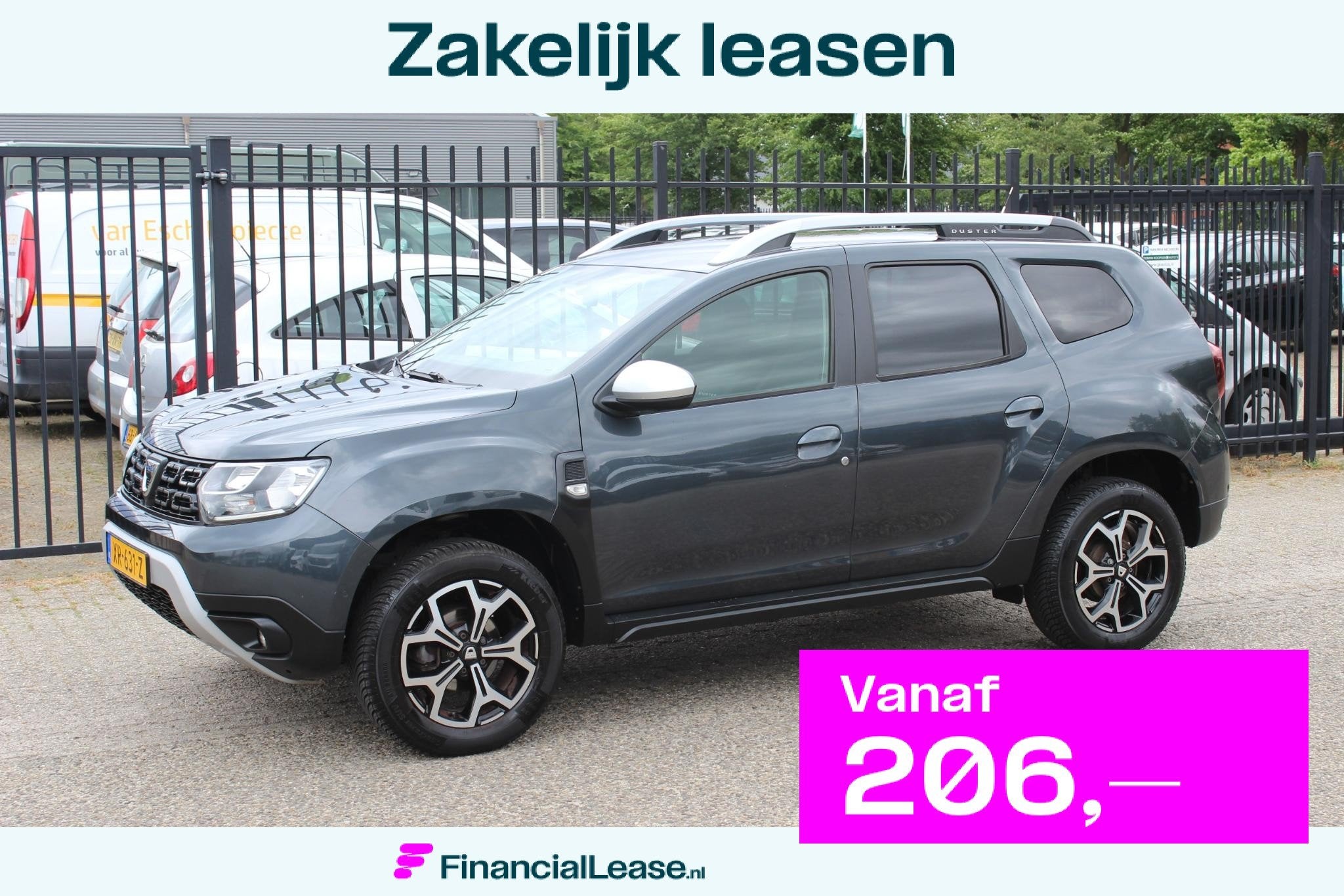Dacia Duster 1.6 SCe Prestige LPG-G3, Auto's, Dacia, Bedrijf, Lease, Financial lease, Duster, 360° camera, ABS, Achteruitrijcamera