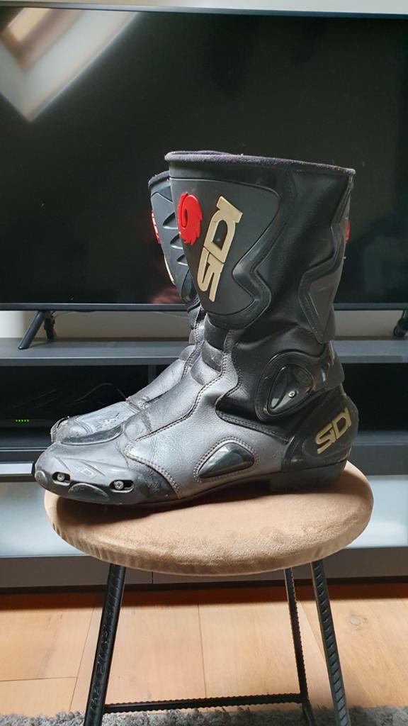 Sidi motorlaarzen maat 46, Motoren, Kleding | Motorkleding, Heren, Ophalen of Verzenden, Laarzen, Tweedehands
