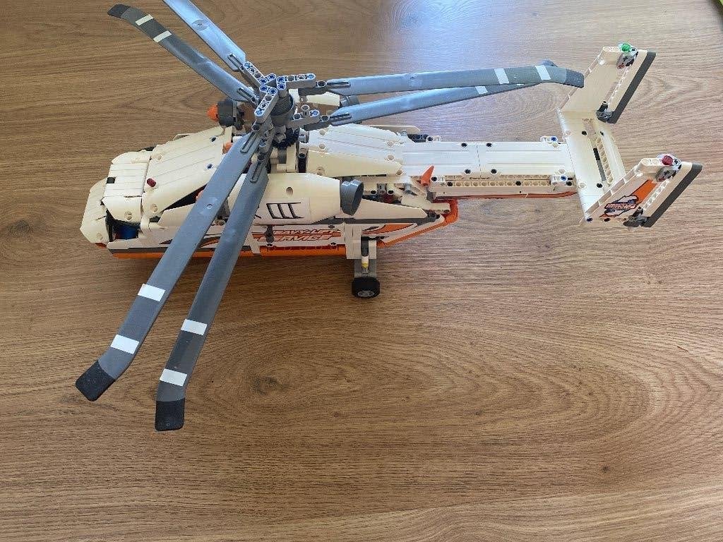 Lego Technic Helikopter (inclusief doos), Gebruikt, Lego, Ophalen of Verzenden, Technic