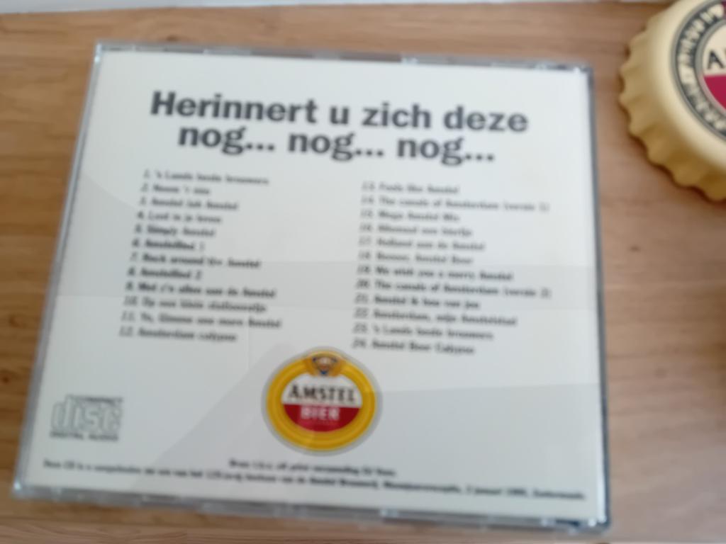 4 Amstel items, Verzamelen, Biermerken, Ophalen of Verzenden, Amstel
