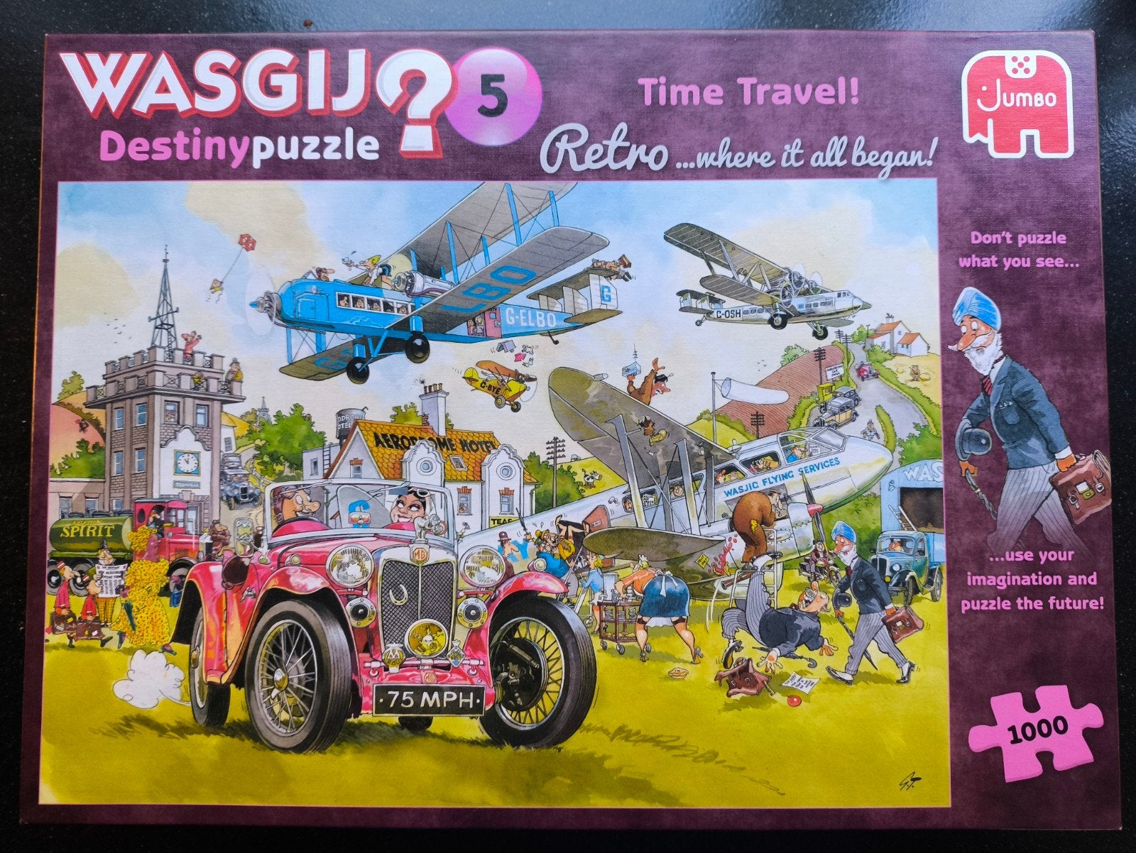 Wasgij puzzel Jumbo, Ophalen of Verzenden, 500 t/m 1500 stukjes, Zo goed als nieuw