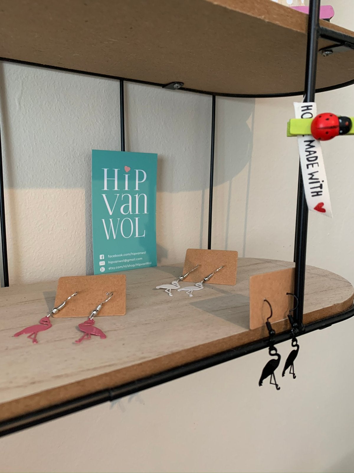 Flamingo’s, Overige materialen, Hangers, Overige kleuren, Nieuw