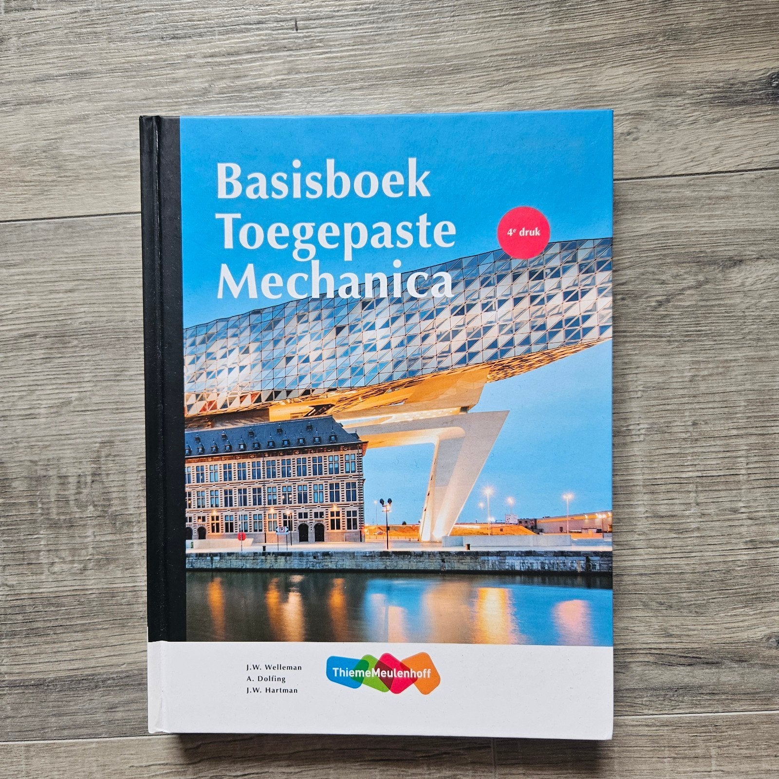 J.W. Welleman - Toegepaste Mechanica Basisboek, Boeken, Techniek, Zo goed als nieuw, Bouwkunde, Ophalen of Verzenden