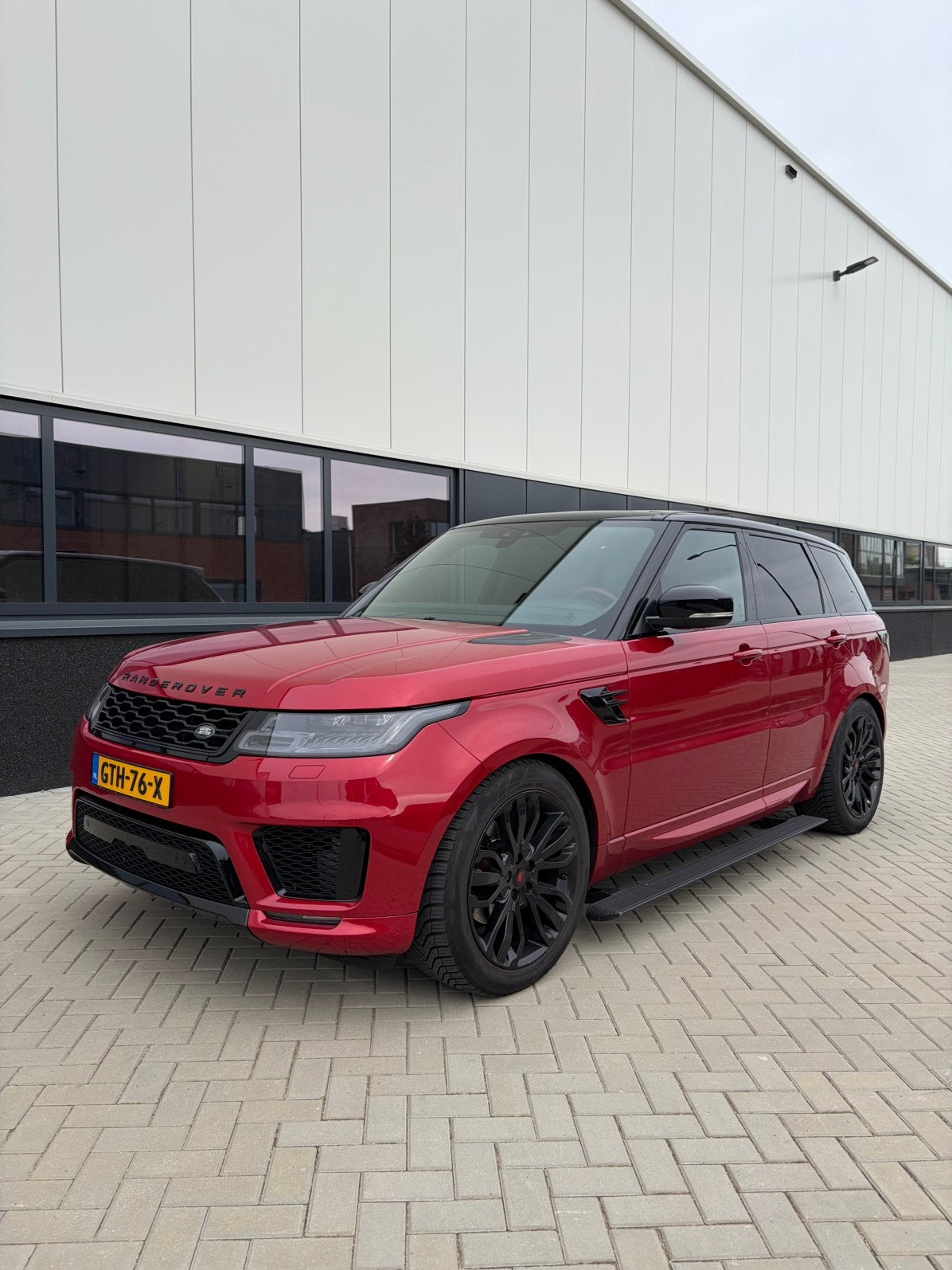 Land Rover Range Rover (sport) 3.0 Sdv6 AUT 2018 Rood, Auto's, 249 pk, 2199 kg, 2993 cc, Bedrijf