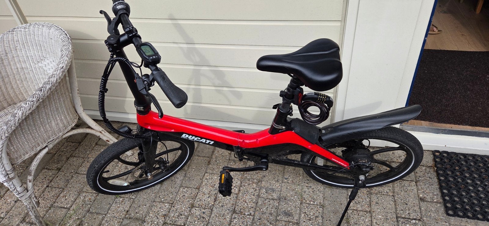 Ducati MC-20 Elektrische Vouwfiets - 250W Motor,  1712km, Ophalen, Zo goed als nieuw, 50 km per accu of meer, Overige merken