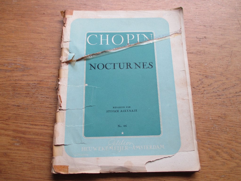 Chopin Nocturnes - Bladmuziek voor Piano, Gebruikt, Klassiek, Ophalen of Verzenden, Artiest of Componist