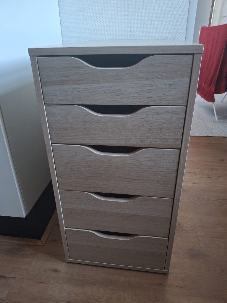 ALEX Ikea lades, 33x58x70 cm, Ophalen, Minder dan 50 cm, Gebruikt, 5 laden of meer