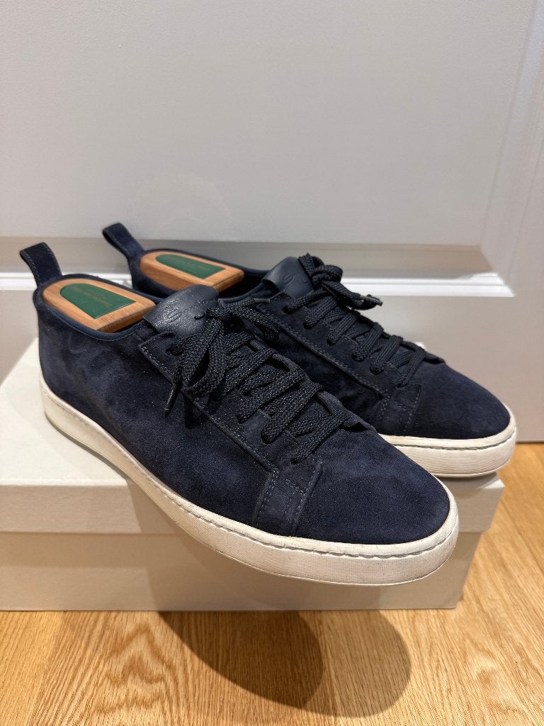 Santoni DBS Sneakers | UK 8.5 | (288), Santoni, Verzenden, Blauw, Sneakers of Gympen