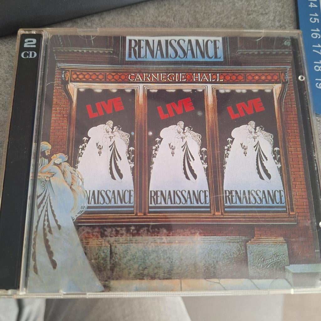 Renaissance live at the carnegie hall, Ophalen of Verzenden, Zo goed als nieuw, Poprock