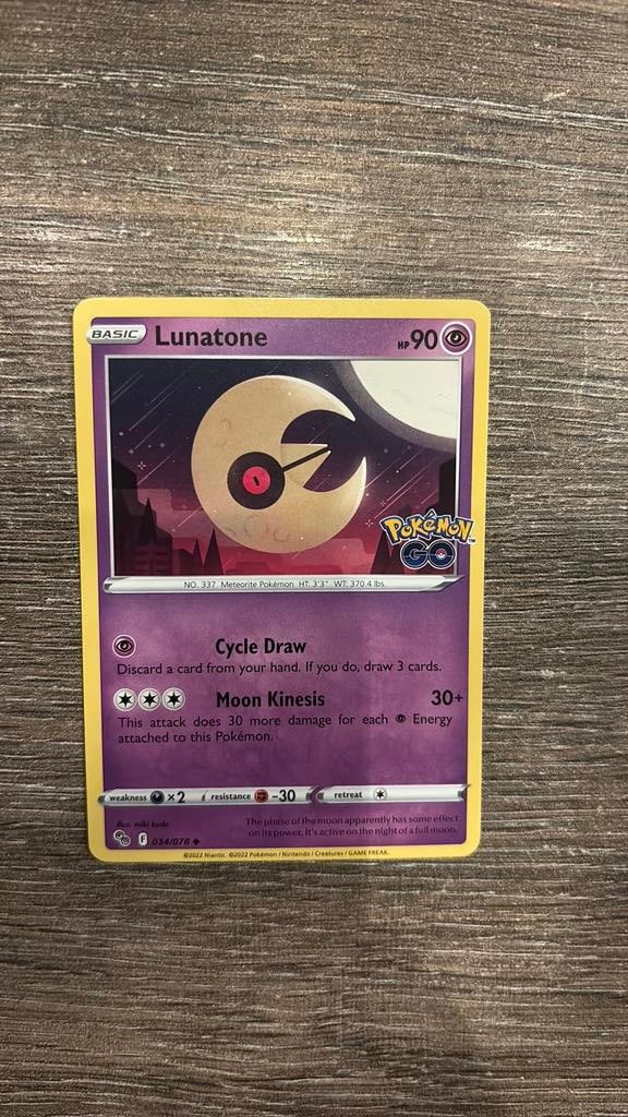 PGO Lunatone 034/078, Ophalen of Verzenden, Zo goed als nieuw