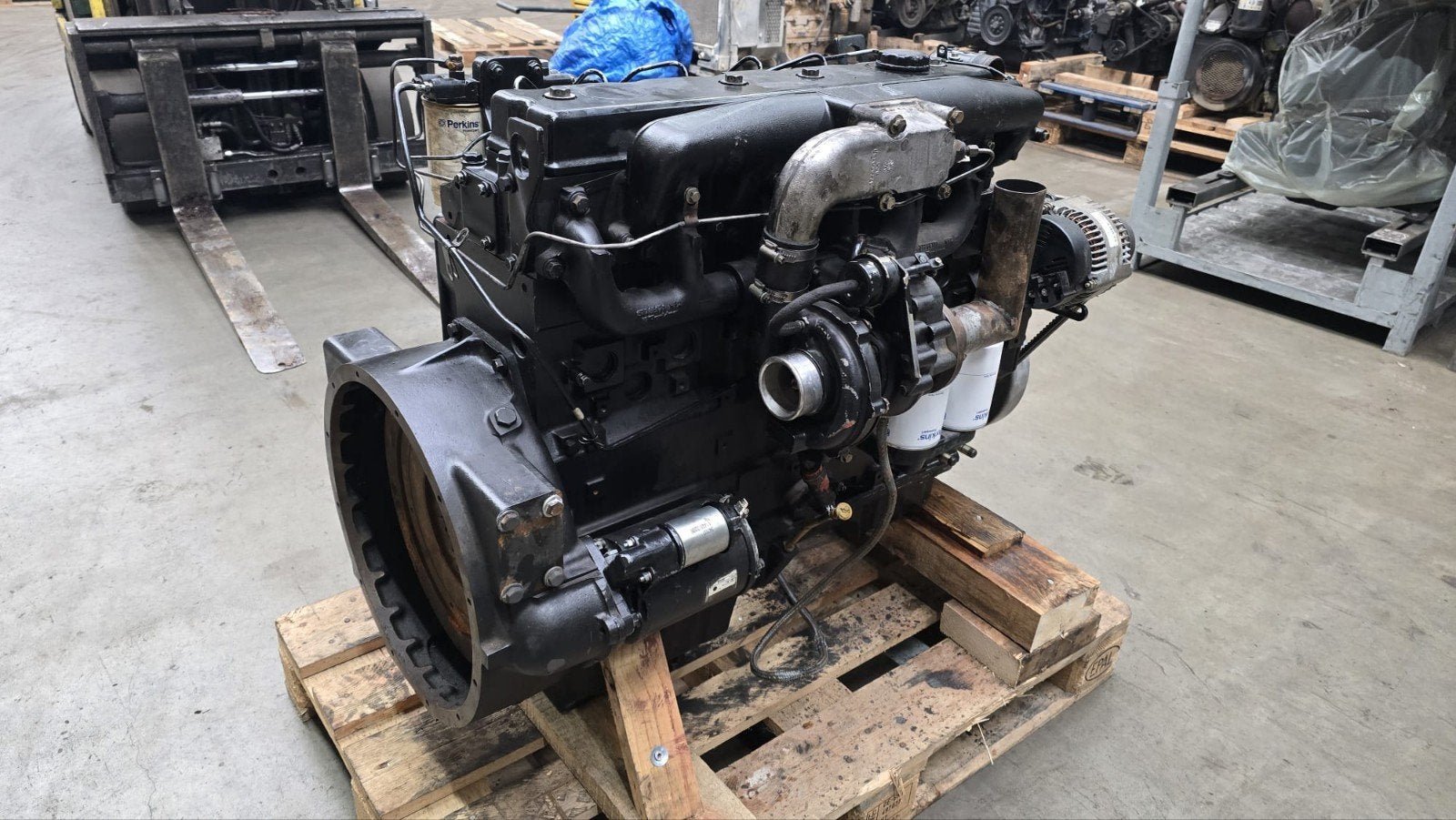 Gezocht: Perkins 1006.6 motor (defect geen probleem), Auto-onderdelen, Ophalen of Verzenden