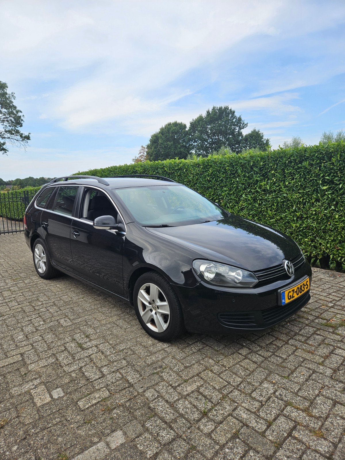 Volkswagen Golf 1.4 TSI 90KW Variant DSG 2010 Zwart automaat, Stof, Zwart, 4 cilinders, Stationwagon