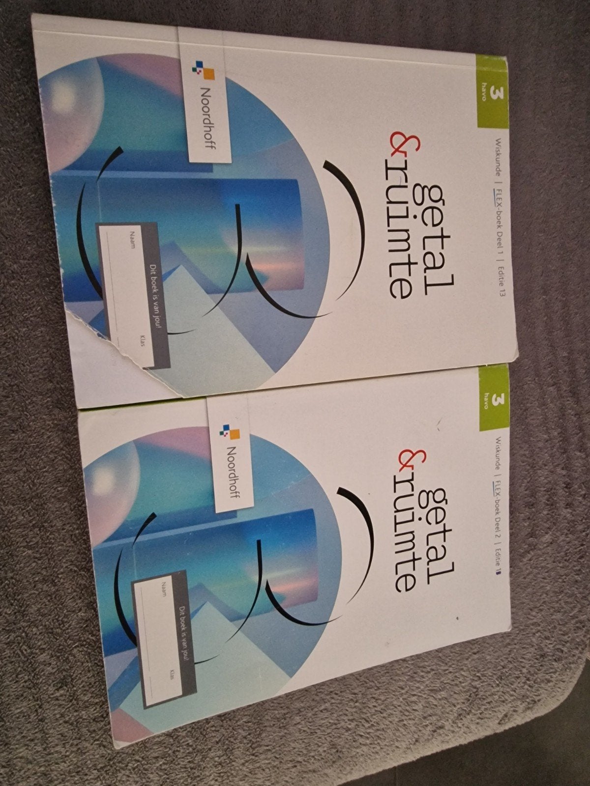 Getal & Ruimte, Boeken, Ophalen of Verzenden, Zo goed als nieuw, HAVO, Noordhoff