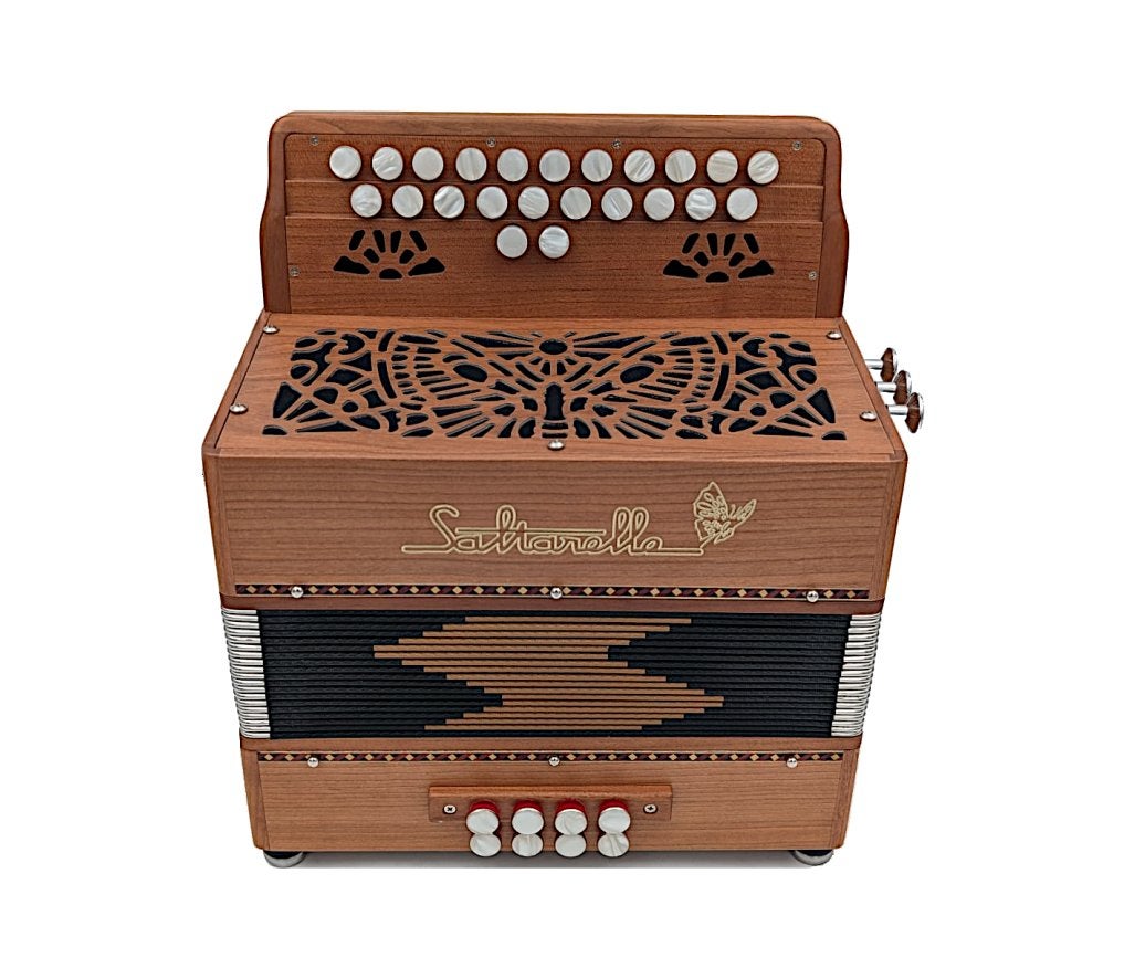 Saltarelle GC - 5 registers Trekzak Accordeon Trekharmonica, Muziek en Instrumenten, Overige merken, Met riemen, Overige formaten