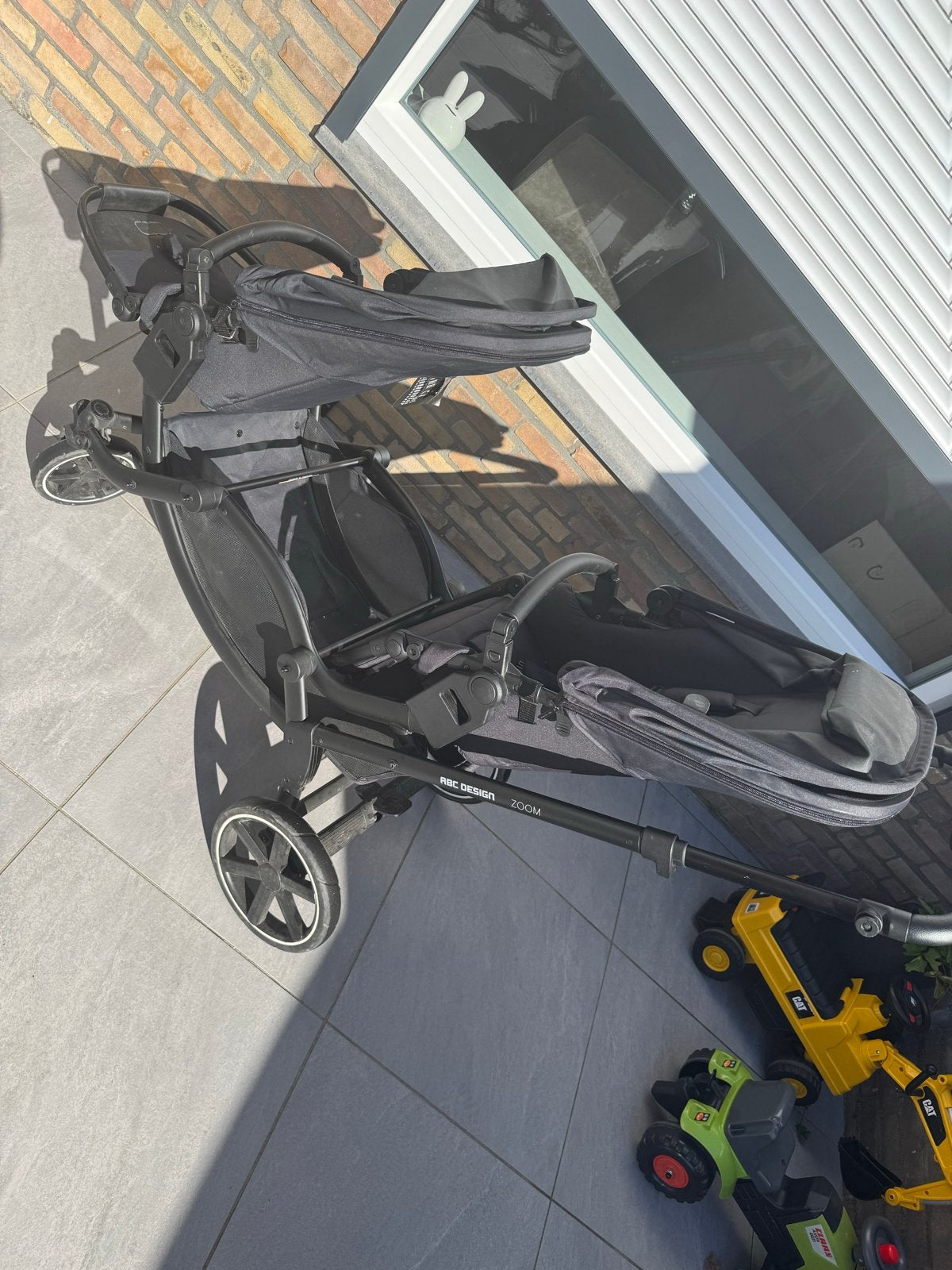 ABC Design Zoom Duowagen - Perfect voor twee!, Gebruikt, Duowagen, Ophalen, Kinderwagen