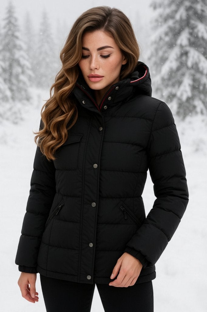 NIEUW Gewatteerd dames winterjas, maat XL, zwart, Luxestar, Zwart, Maat 46/48 (XL) of groter, Nieuw